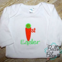 Easter Carrot Applique Embroidery Design