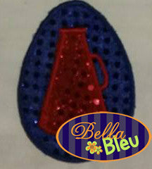 Cheer Easter Egg  with megaphone