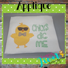 Chicks Dig Me  Embroidery Design
