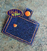 ITH in the hoop State of Colorado key fob luggage tag machine embroidery design