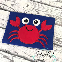 Nautical Crab Applique Machine Embroidery design