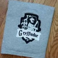Inspired set of Harry Potter House Names Filled and Applique Machine Embroidery design