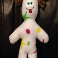 In the Hoop Damnit Damn It Stress Calmer Doll with Silly Face Embroidery Applique design machine 3 sizes