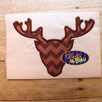 Regal Doe Deer Silhouette Outlet Applique Machine Embroidery Design