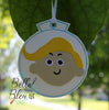 ITH Christmas Ornament Inspired Dentist Machine Applique Embroidery