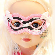 ITH 18" doll Mardi Gras Mask