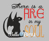 Dragon Reading Pillow Quote, Reading Pillow Embroidery design, Saying Quotes, There is a fire in my soul embroidery design
