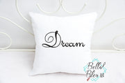 Dream Saying Machine Embroidery Design
