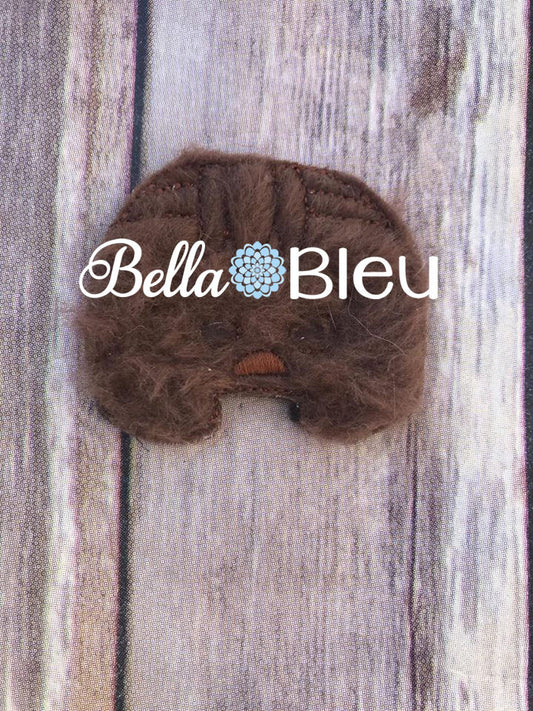 ITH In The Hoop Inspired Star Wars Chewie Elf Mask embroidery design