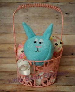 ITH Easter Egg Bunny face and ears add on