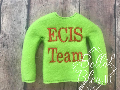 ECIS ITH Elf Sweater Shirt Inspired NCIS