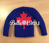 ITH Canadian Canada Maple Leaf Elf Sweater Shirt Machine Embroidery Design