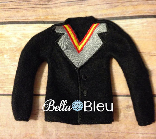 ITH In the Hoop Inspired Harry Potter Wizard Sweater Shirt Machine Embroidery Design