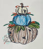 Fall Harvest Stacked pumpkins Scribble Sketchy