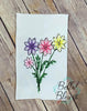 Flower Bouquet Scribble Sketchy