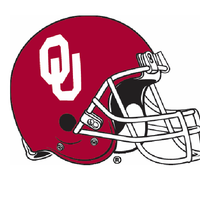 The University of Oklahoma Set of 4 Football Stone Coasters