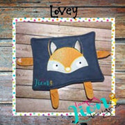 Fox Lovey Embroidery design