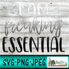 I am freaking essential svg png file