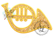 French Horn Applique