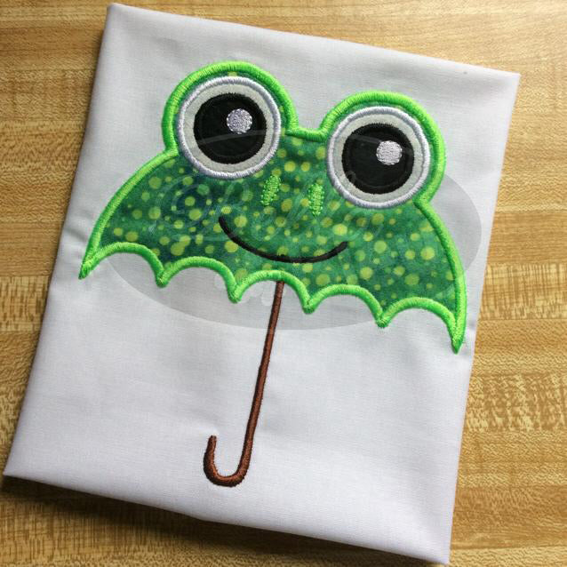 Frog Umbrella Embroidery Machine