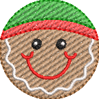 Gingerbread Boy Sketchy Mini Design