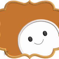 Halloween Peek a boo Boy Ghost Machine Applique Embroidery Designs