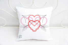 Valentines Day Heart & Arrow Embroidery design