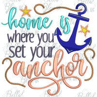 Home is where you set your Anchor Nautical