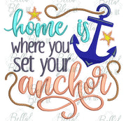 Home is where you set your Anchor Nautical