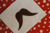 Biker hottie mustache applique embroidery design Just a simple but not boring Mustache
