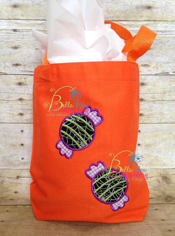 Halloween Holiday Candy Machine Applique Embroidery Design