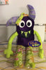 ITH in the hoop Adorable Monster Stuffie Stuff Applique machine embroidery