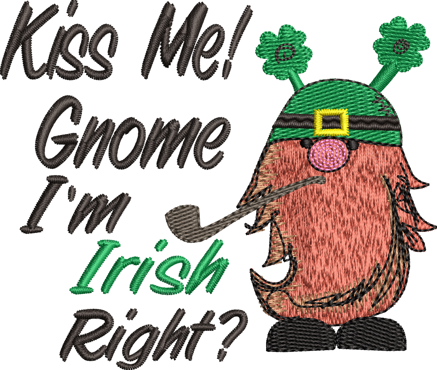 St Patrick's Day Irish  Gnome