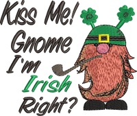 St Patrick's Day Irish  Gnome