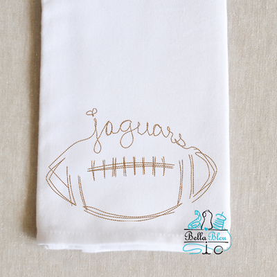 Jaguars Signature Mascot Football Bean Stitch