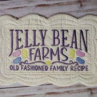 Jelly Bean Farms Easter Sketchy design