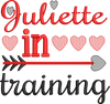Exclusive Sketchy Valentines Juliette in Training Machine Embroidery Design 5x5