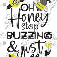 Oh honey stop buzzing and just bee sketchy