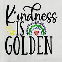 Kindness is Golden Inspirational Design