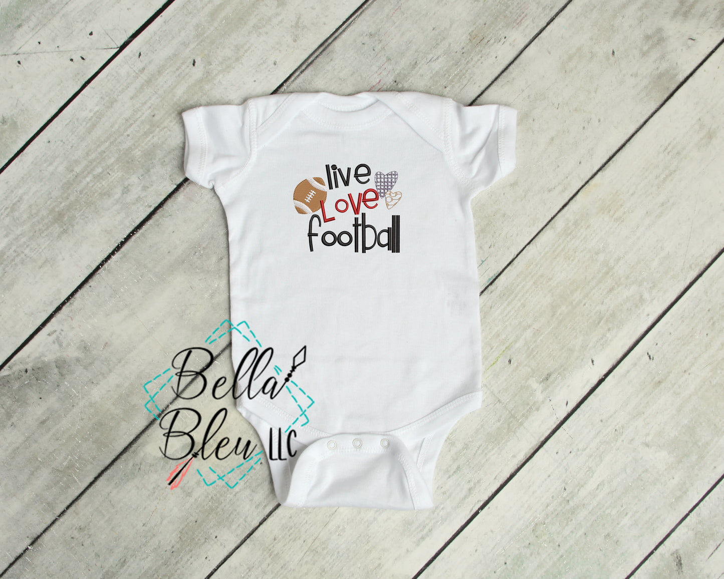 Live Love Football Saying