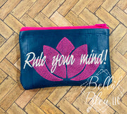 ITH Rule your mind Zen Zipper bag wallet
