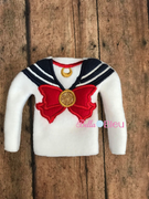 ITH Inspired Sailor Moon Sweater Shirt machine embroidery design