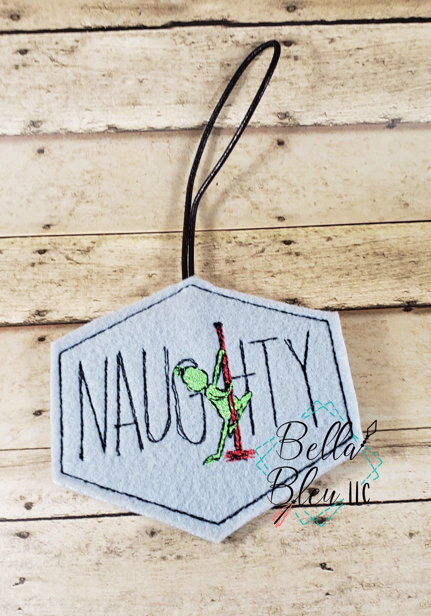 ITH Naughty Christmas Ornament