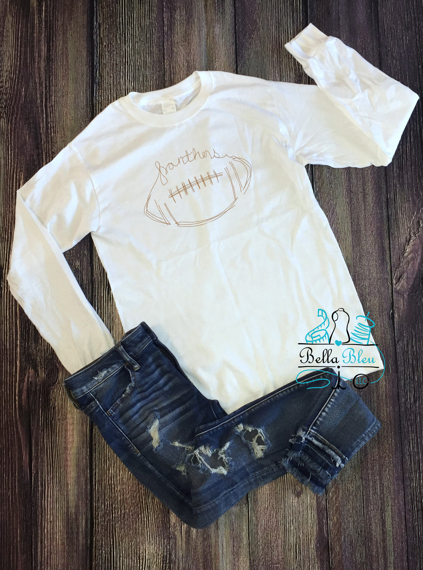 Panthers Signature Mascot Football Bean Stitch