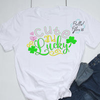 Cute and Lucky St Patricks Design