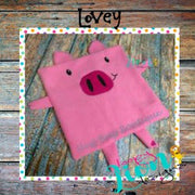 Pig Piggy Lovey Embroidery design