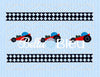 Pine Car Derby Boys Faux Smocking machine embroidery design