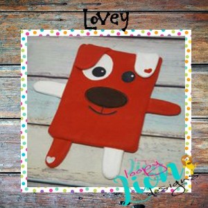 Dog Doggie Lovey Embroidery design