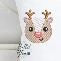 Reindeer Sketchy Mini Design