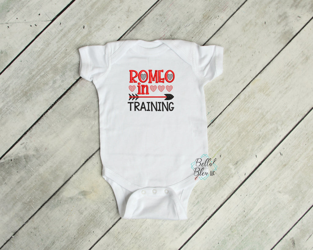 Exclusive Sketchy Valentines Romeo in Training Machine Embroidery Design 6x6